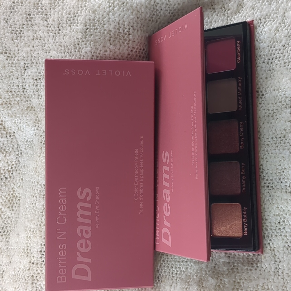 Violet Voss Berries And Cream Eye Shadow Palette, 13g/0.46oz